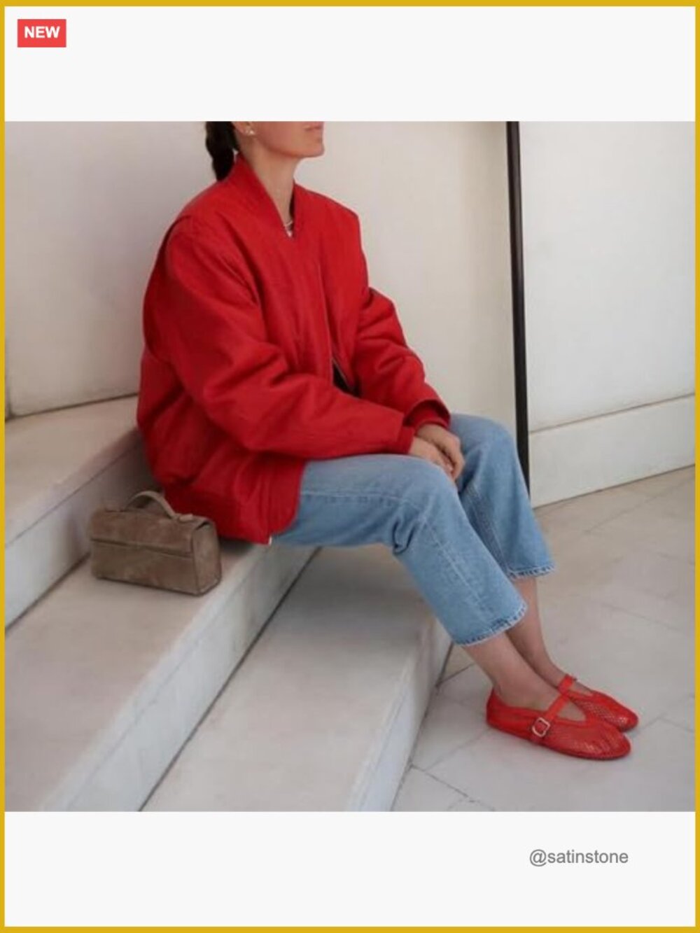 Mesh Ballet Flats with Buckle Strap - Comfy Office Fishnet Ballerina Shoes - Picture 2 of 7